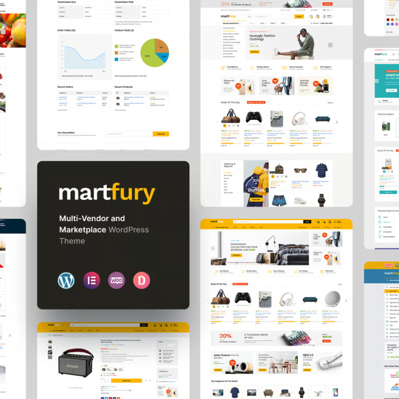 Martfury - WooCommerce Marketplace WordPress Theme