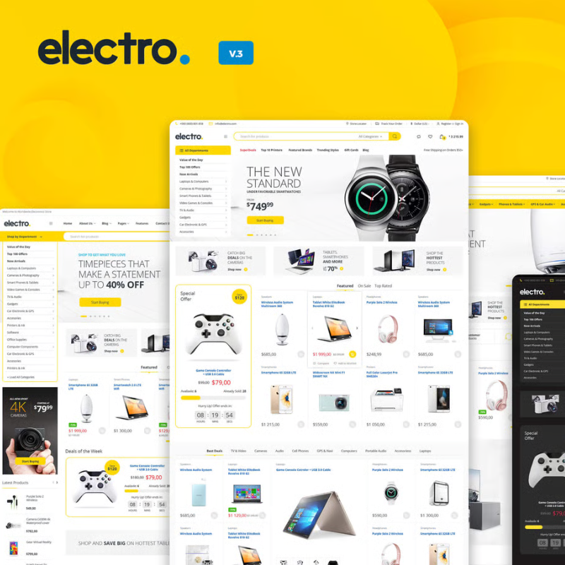 Electro Electronics Store WooCommerce Theme