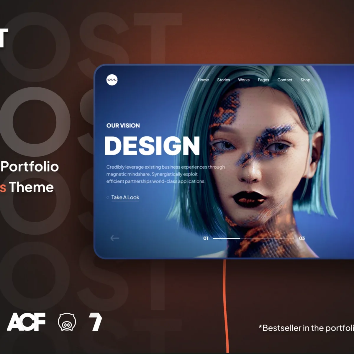 Most – Creative Agency and Portfolio Theme