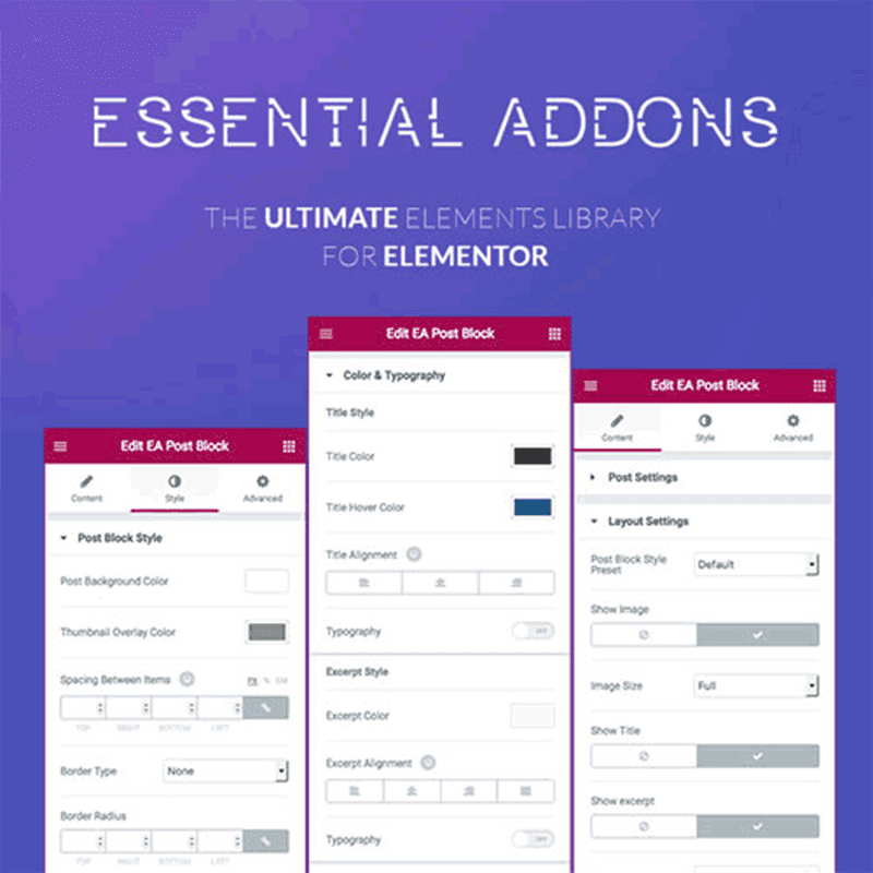 Essential Addons for Elementor