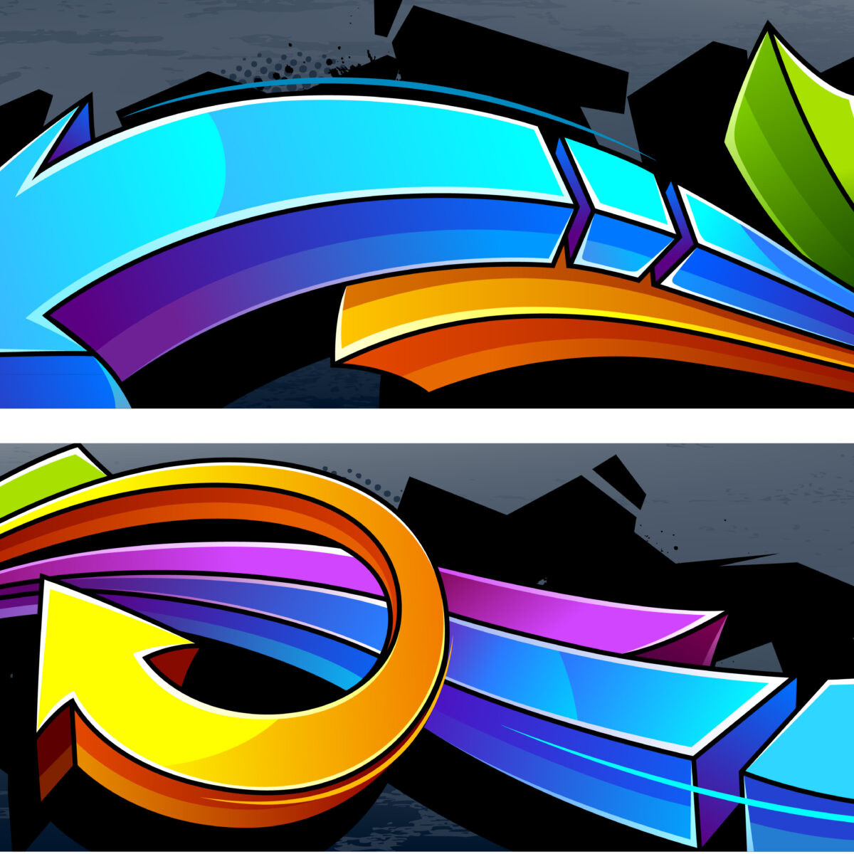 Multi-Color Arrows Design Collection - Vibrant & Versatile Digital Graphics