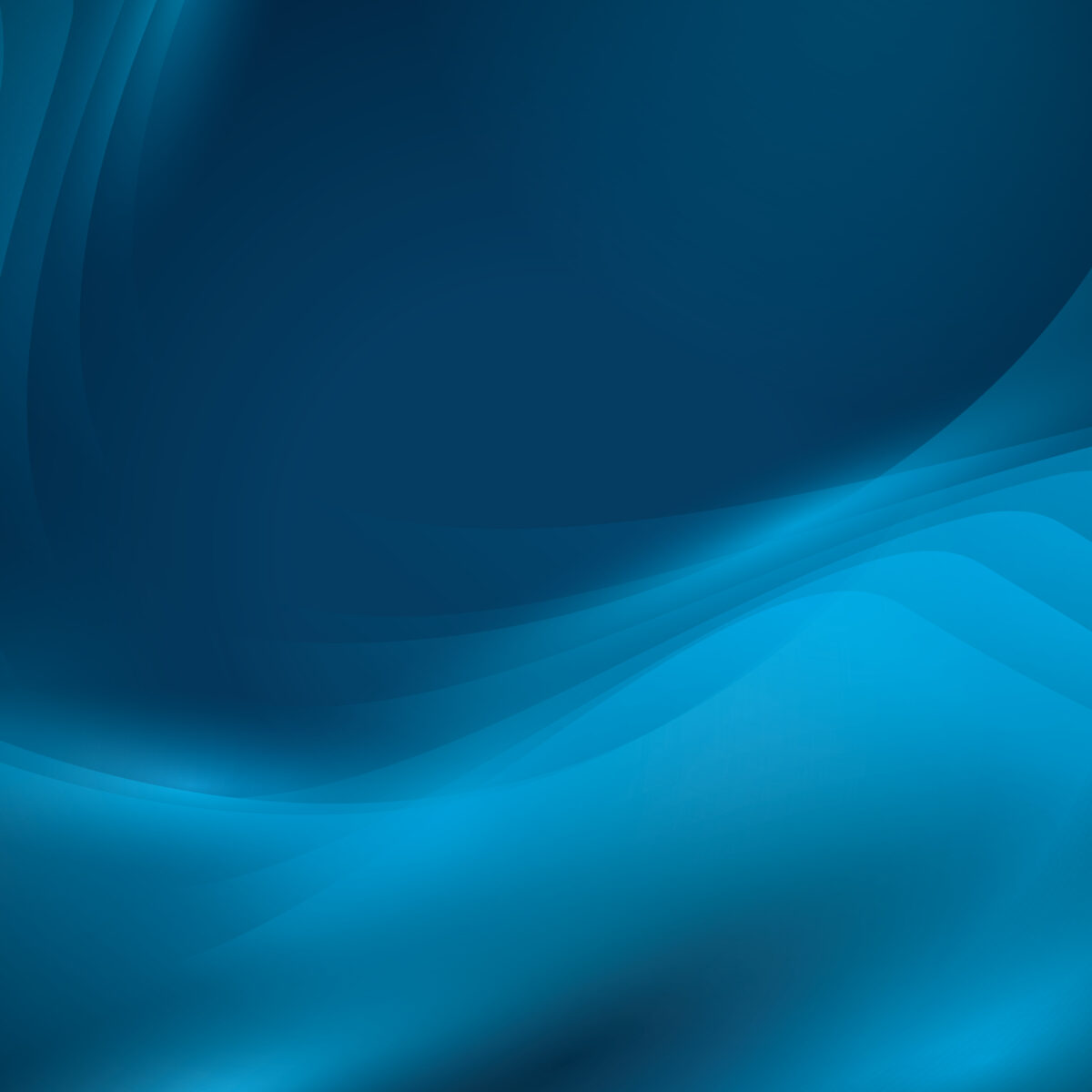 Colorful Blue Abstract Design - Modern Art Print & Decor