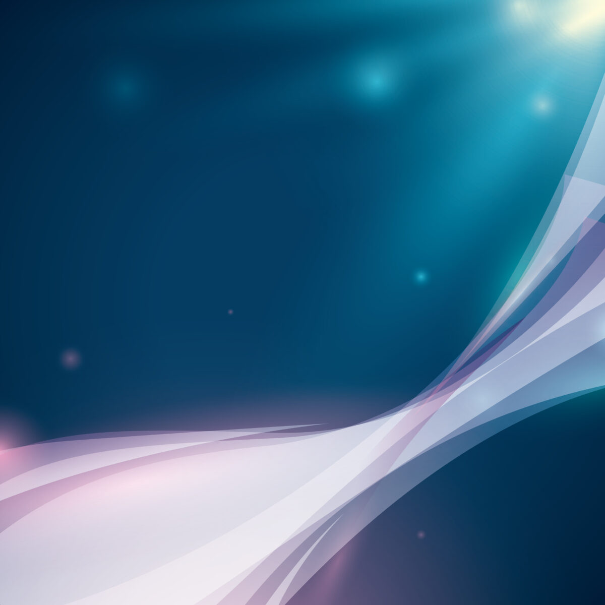 Colorful Stripes and Curves Vector Background Design - Modern Abstract Illustration