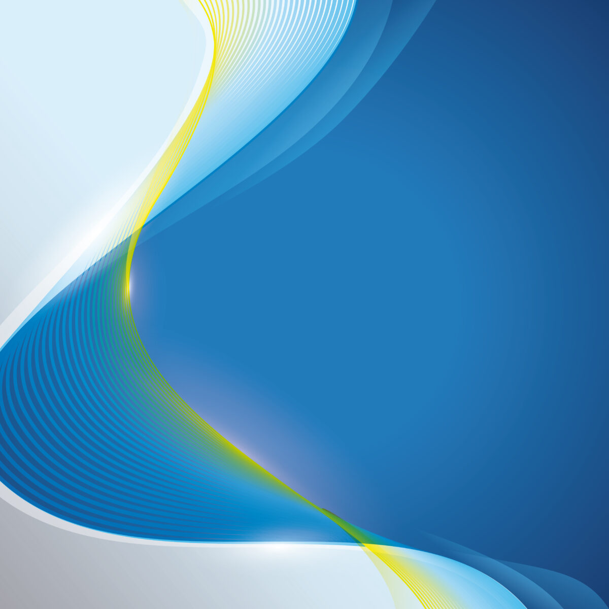 Colorful Stripes and Curves Vector Background Design - Modern Abstract Illustration