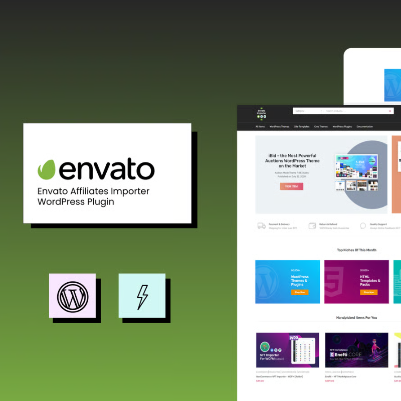 WooCommerce Envato Affiliates Importer - Boost ThemeForest & CodeCanyon Sales