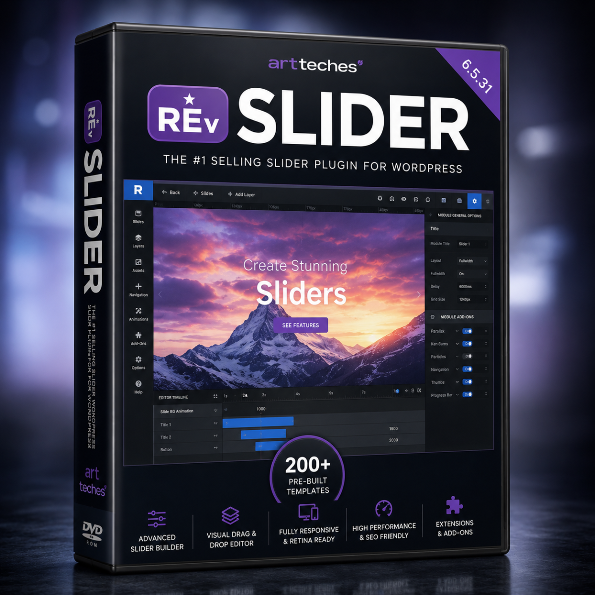 Slider Revolution - Responsive WordPress Slider Plugin & Website Builder