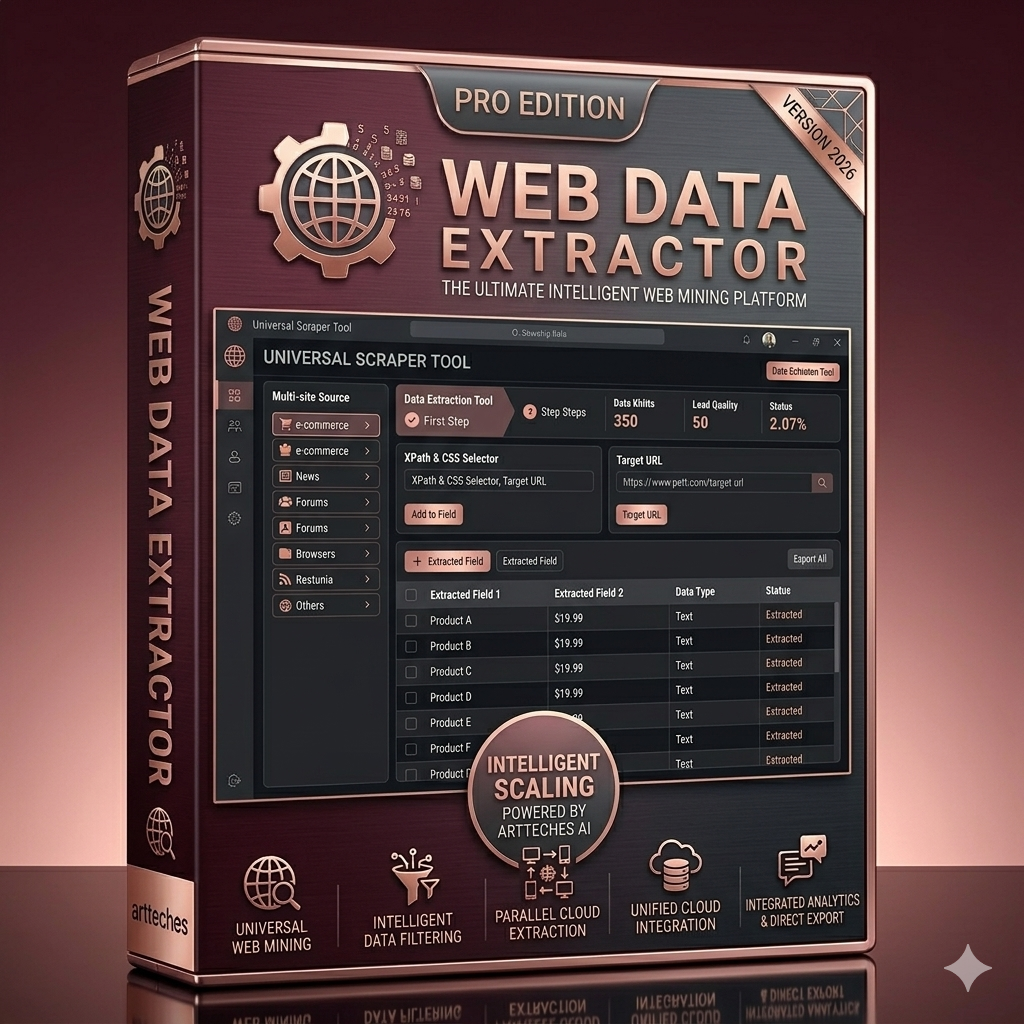 Web Data Extractor - Ultimate Lead Generation & SEO Tool