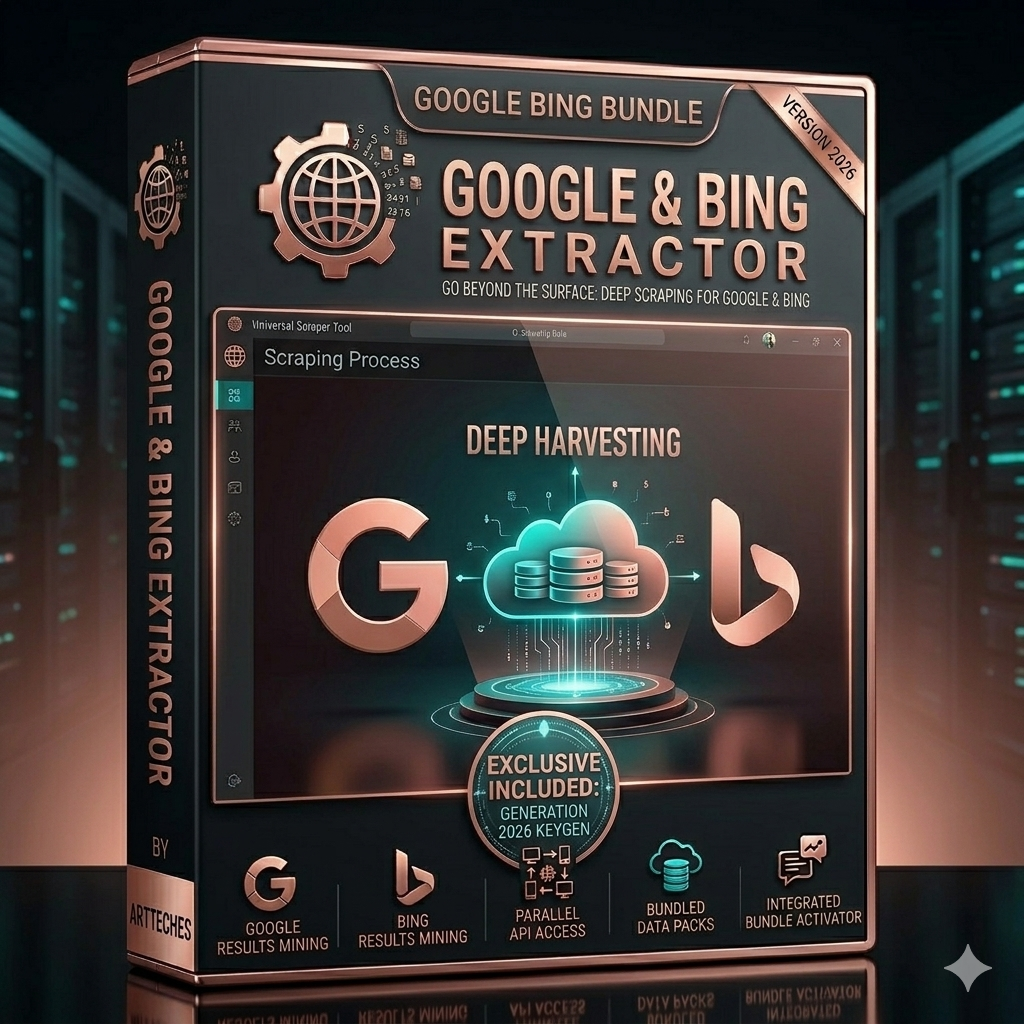 Google and Bing Extractor - All-in-One Data Scraper for Search Engines