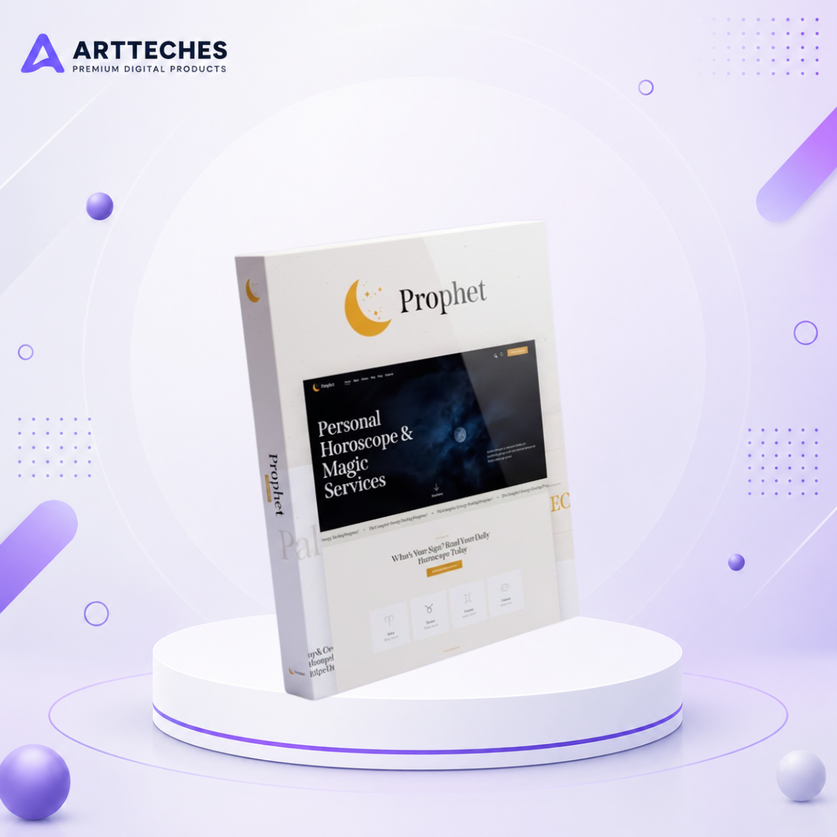 Prophet WordPress Theme by ArttechesThemes - Responsive eCommerce & Blog Theme
