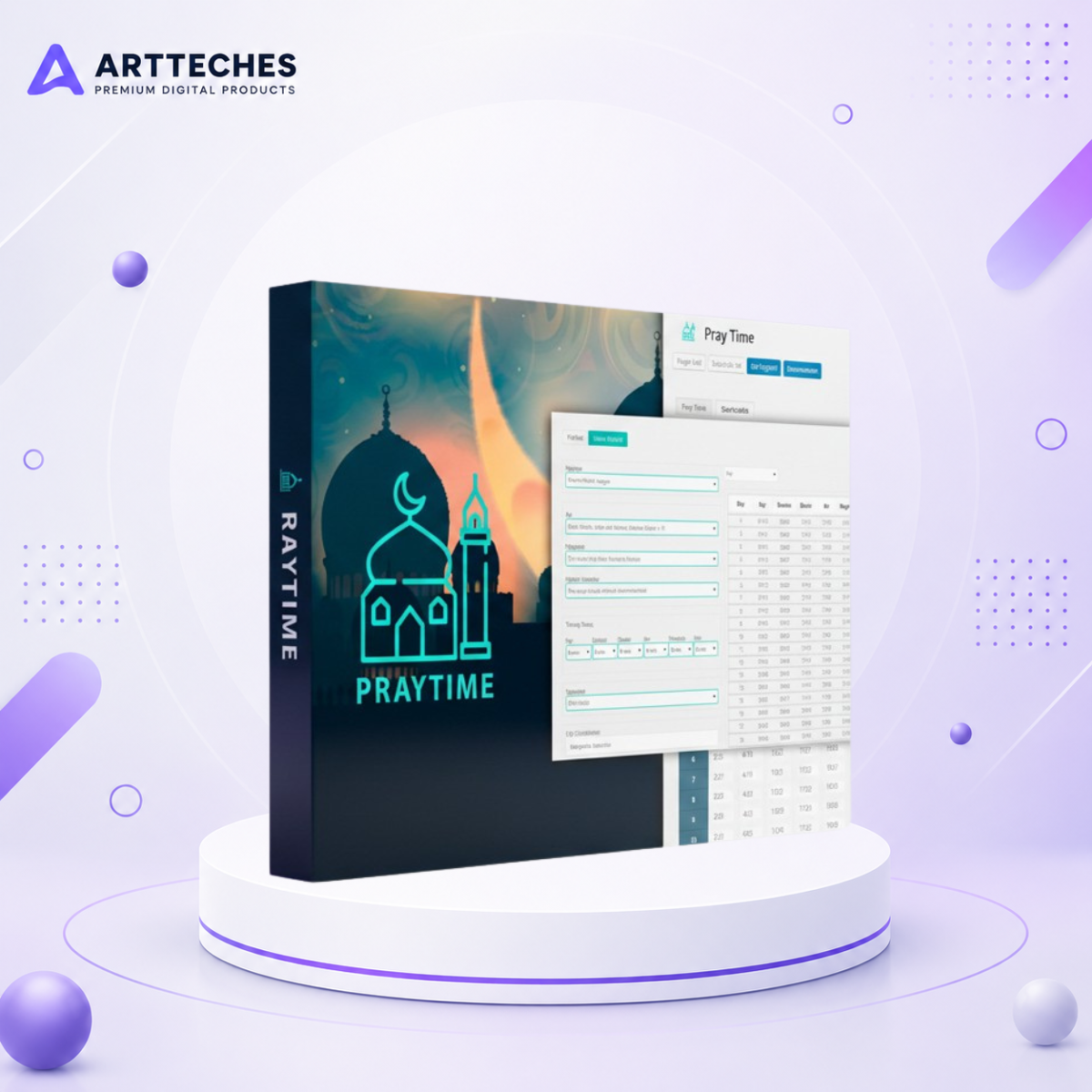 PrayTimes - Accurate Islamic Prayer Time WordPress Plugin for Mosques & Websites