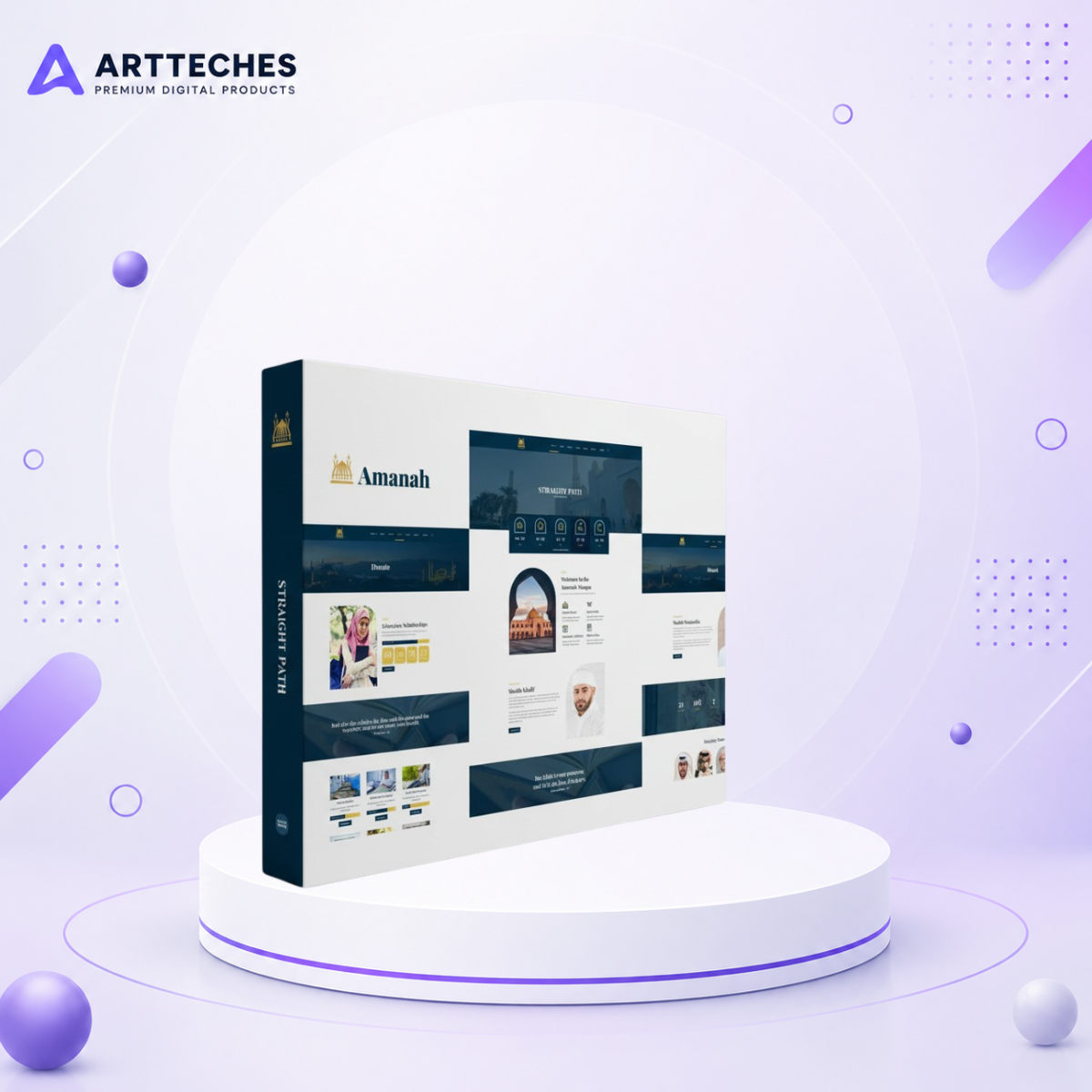 Amanah - Mosque & Islamic Center Elementor Template Kit