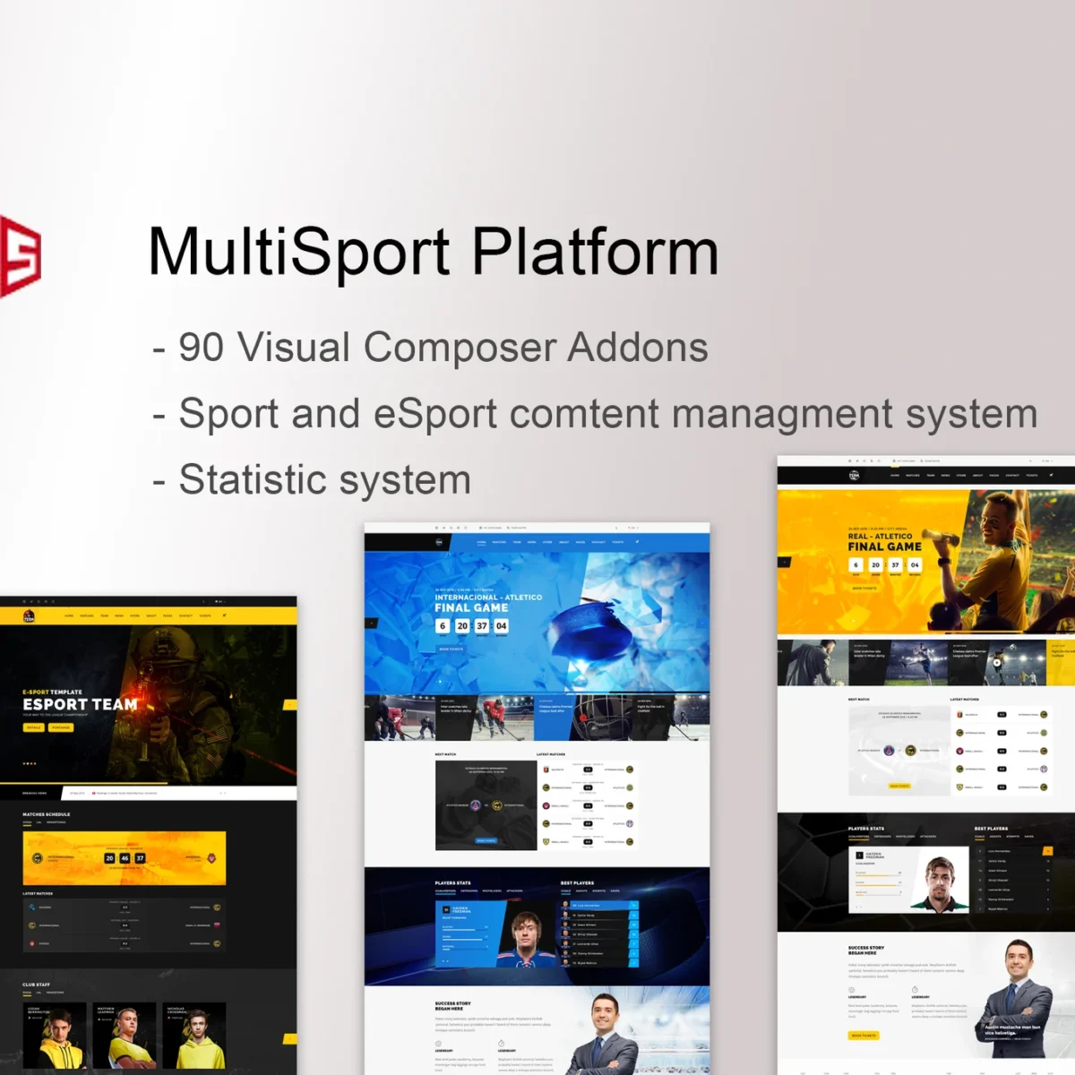 MSP - MultiSport & eSport WordPress Plugin: Tournament & League Management