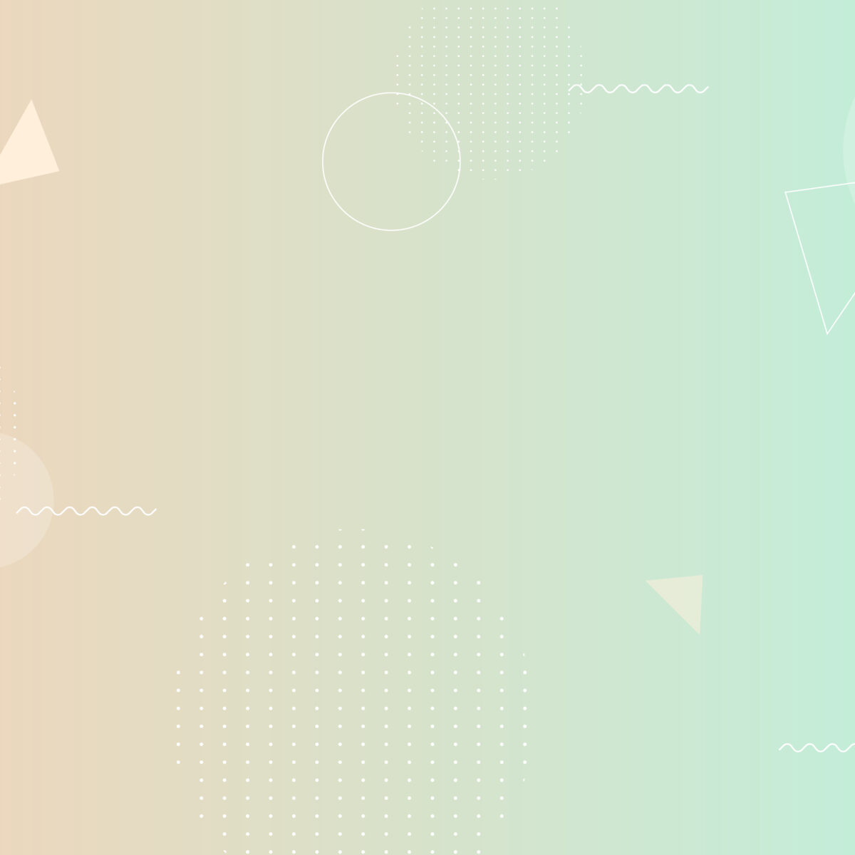 Beige Green Gradient Background - Versatile Copy Space Illustration