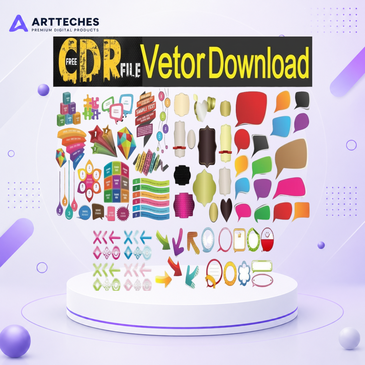 Creative Design Elements Pack - Boost Your Visual Projects